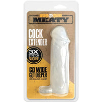 clear penis extender in package