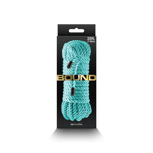 turquoise bondage rope with box 