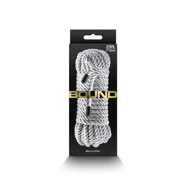 silver bondage rope with box 