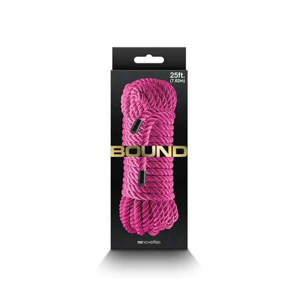 pink bondage rope with box 