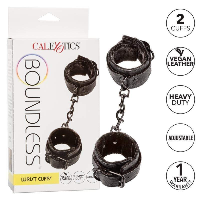 boundless bondage wrist cuffs by california exotics source adult toys