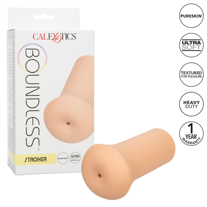 beige tube stroker with hole and box