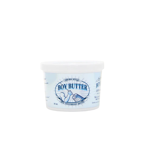 a 16oz tub of boy butter oil based lubricant