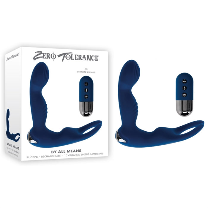 By All Means Vibrating Anal Plug with Cock Ring | Source Adult Toys By All Means Vibrating Anal Plug with Cock Ring | Source Adult Toys