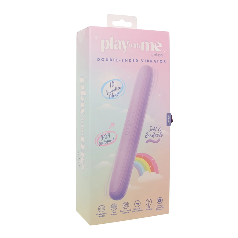 Play With Me - Silicone Double Ended Vibrator