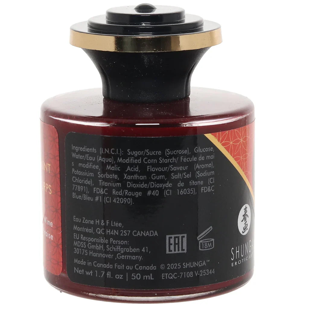 Shunga Edible Body Paint Sparkling Strawberry Wine