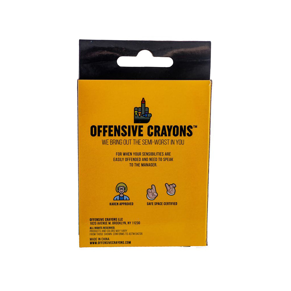 Offensive-ish Crayons