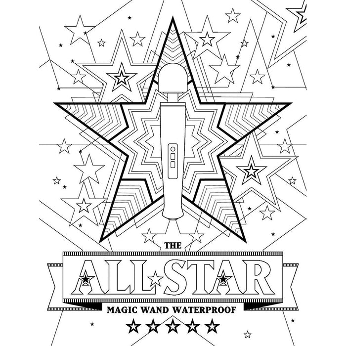 a page out of the magic wand coloring book