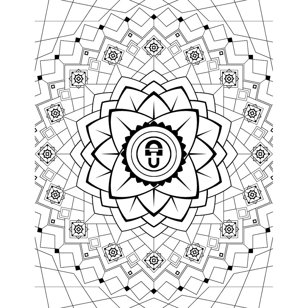 a page out of the magic wand coloring book