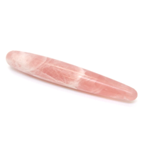 pink marble crystal stone dildo