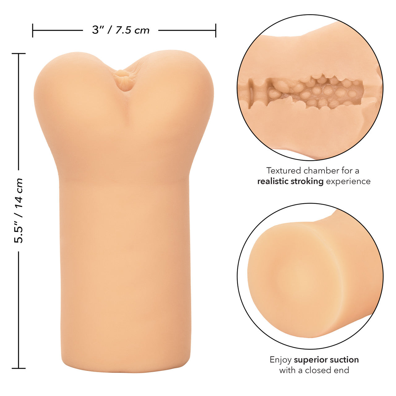 size and texture chart