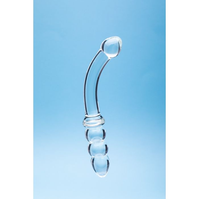 glass double ended didlo