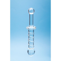 glass double ended dildo