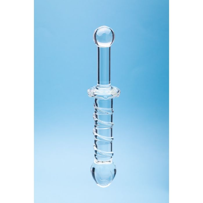 glass double ended dildo
