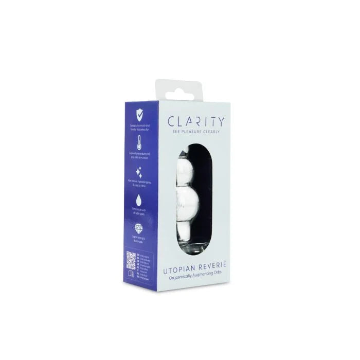Clarity product packaging on a white background