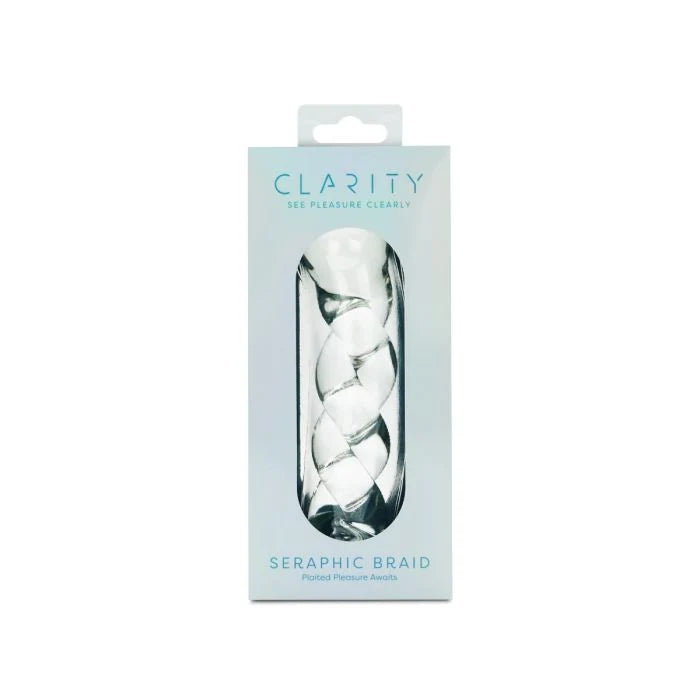 Product packaging for 'Clarity Seraphic Braid' on a white background