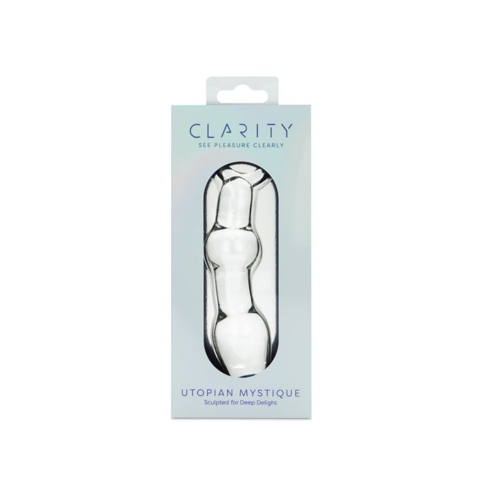 glass anal plug in box packaging