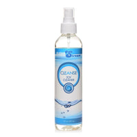 Bottle of CleanStream Toy Cleaner on a white background