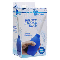 Box of CleanStream Deluxe Enema Bulb with blue and white design