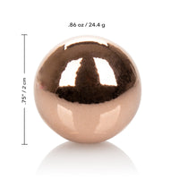 rose gold kegel ball with measurements