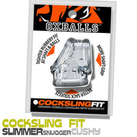 Cocksling fit product in packaging with 'OXBALLS' branding on a white background
