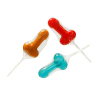 3 assorted cocktail cock suckers edible candy