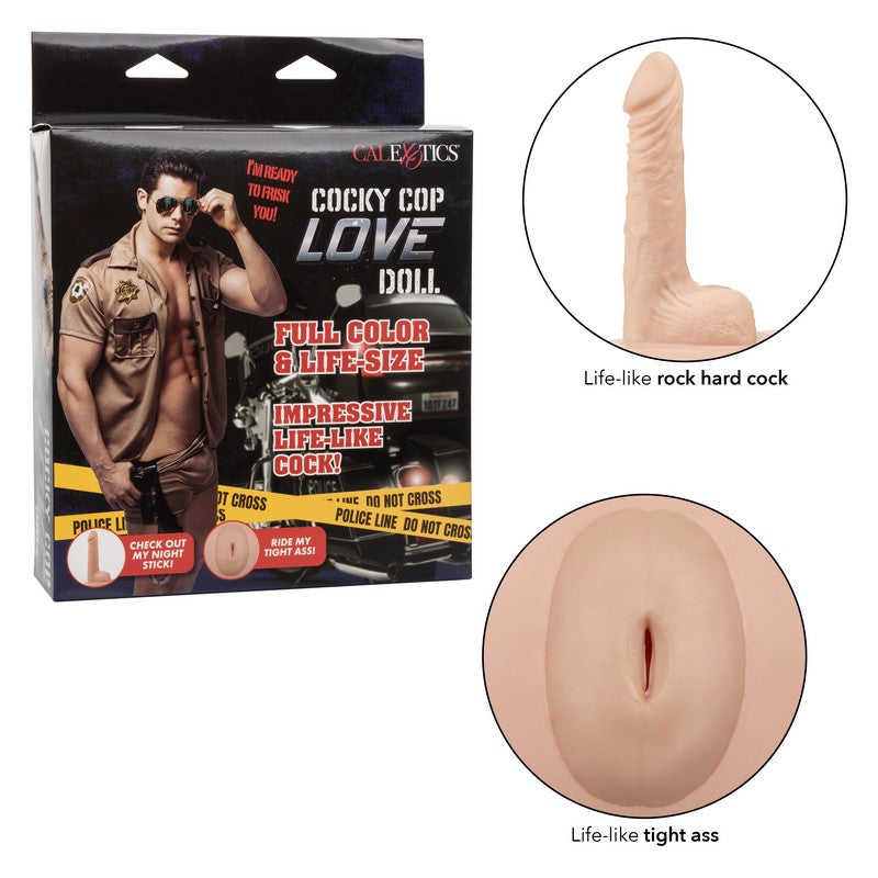 Cocky Cop Male Sex Doll by Cal Exotics | Source Adult Toys Cocky Cop Male Sex Doll by Cal Exotics | Source Adult Toys