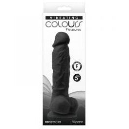 black silicone rechargeable vibrator