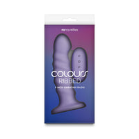 Package of a 6-inch vibrating dildo with 'nsnovelties' branding on a white background