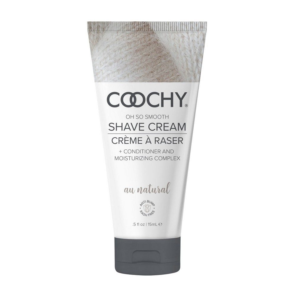 COOCHY shave cream au natural tube on a white background