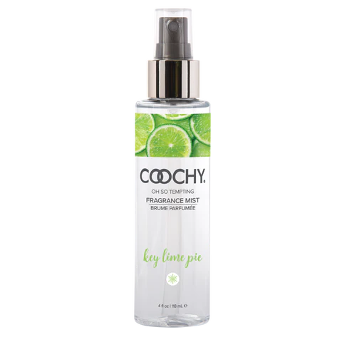 white and green fragrance mist spray bottle key lime pie