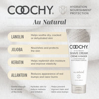coochy shave cream au natural