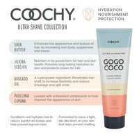 coochy ultr shave cream mango coconut