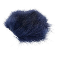 black furry spiked glove