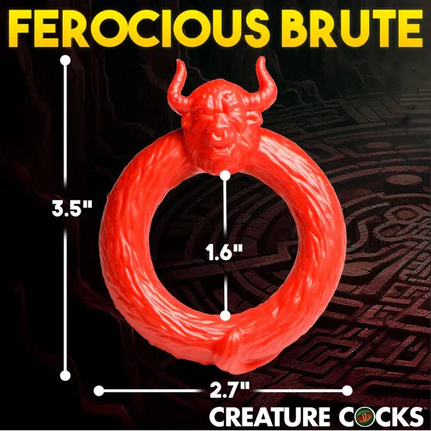 red bull head cock ring size chart