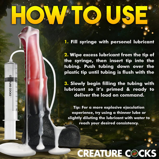 how to use squirting feature