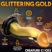 gold & black snake like dildo instructions 