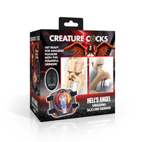 creature cocks vibrating grinder on pillow or leg on box