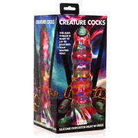 multi colored dildo with cocoon egg vibrators