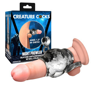 Night Prowler Enhancer w Ball Strap Creature Cocks by XR
