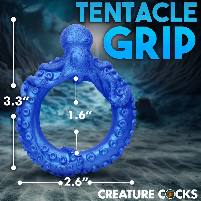 blue octopus cock ring