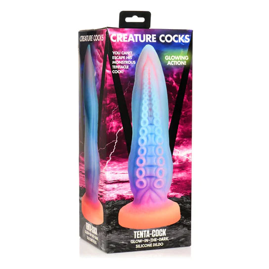 multi colored tentacled dildo