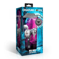creature cocks wolf ass masturbator on box cover