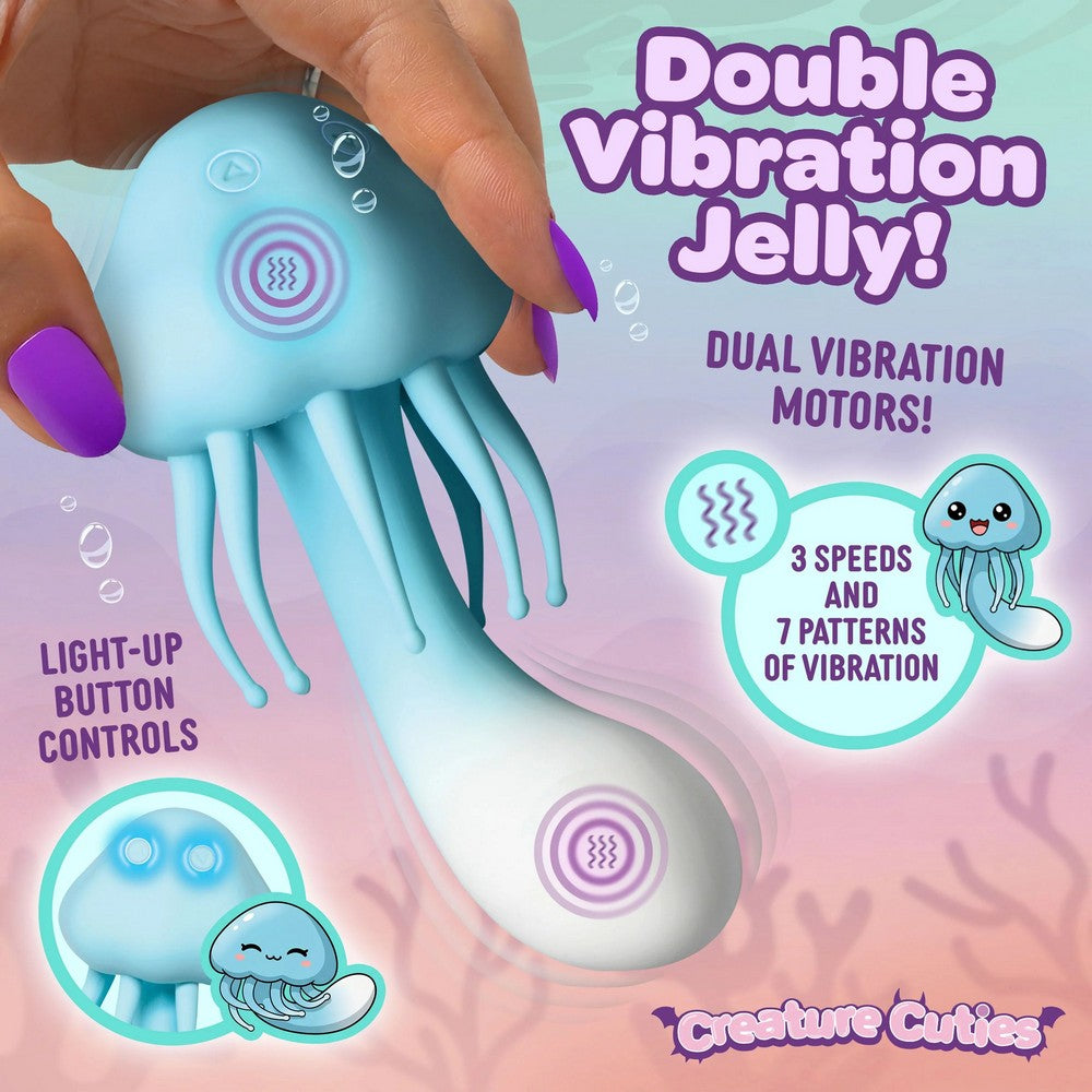 jelly fish vibrator with control features and speeds