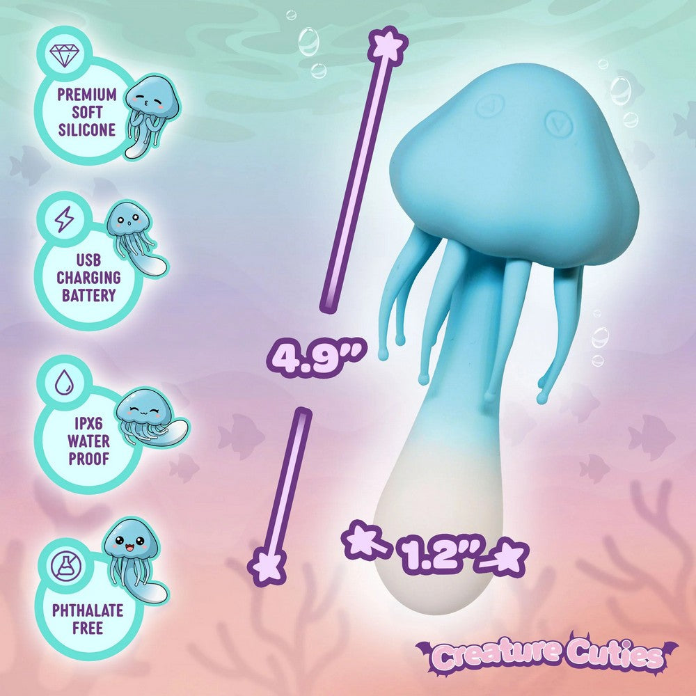 jelly fish vibrator with size specs 