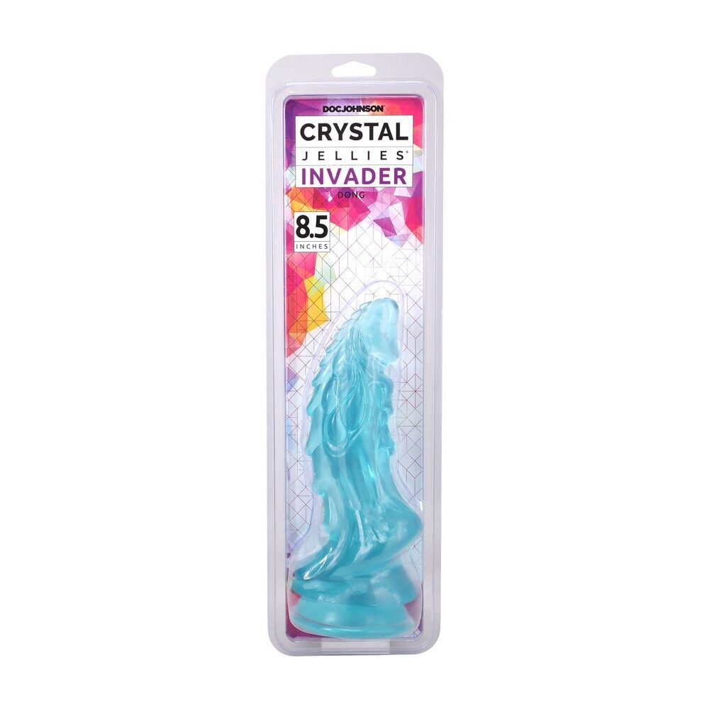 Crystal Jellies Invader Dildo by Doc Johnson