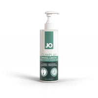personal lubricant pump bottle, 8oz, fragrance free hybrid jo cum play