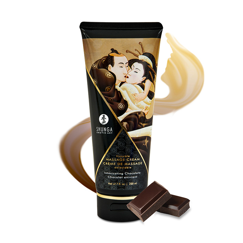Shunga Kissable Massage Cream Intoxicating Chocolate