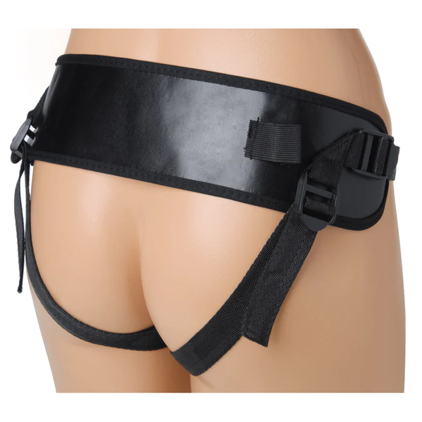10X Groove Harness w Rotating/Vib Dildo