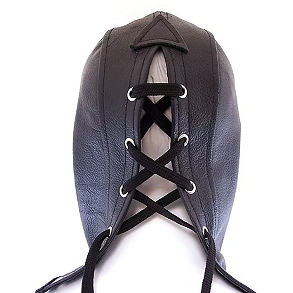 Leather Zip Mask by Rouge